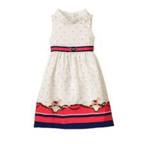 Janie and Jack White equestrian Dress 3-6 months - Picture 5 of 5